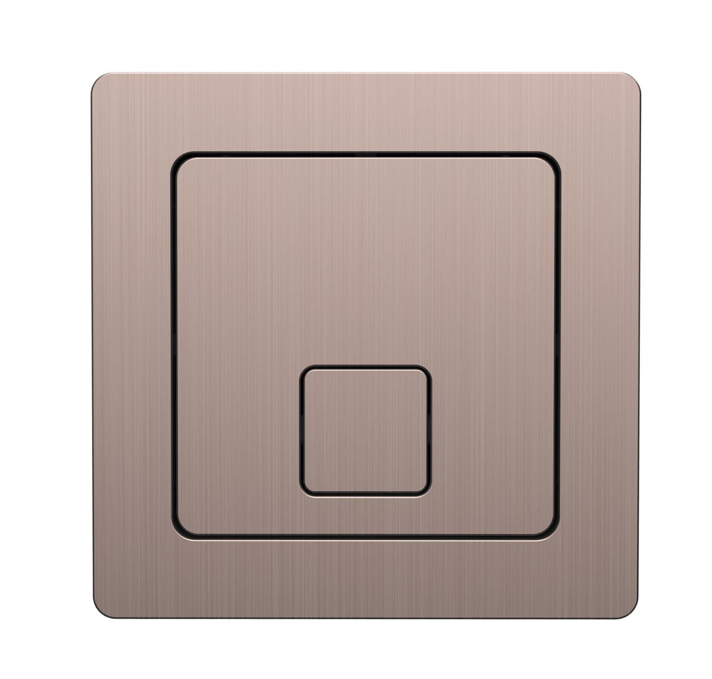 Square Dual Flush Button