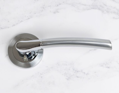 Irish Forged Dargan Lever on Round Rose