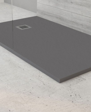 Load image into Gallery viewer, Slate Shower Tray - Anthracite / White / Taupe

