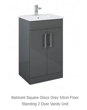 Load image into Gallery viewer, Belmont Square Vanity + Basin
