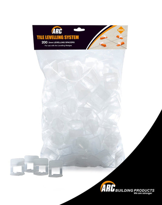 Arc Tile Levelling System - 200 2mm Tile Spacers - All Interiors Maghera