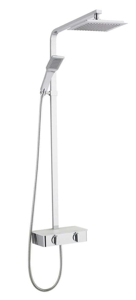 Square Thermostatic Shower with Kit