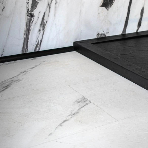 KlicKer Floor® Carrara White Marble SPC - 1.86M² Pack
